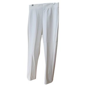 Chiara Boni White Ankle Pants